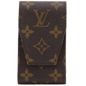 LOUIS VUITTON Etui cigarette Other accessories M63024 Cigarette case Brown...
